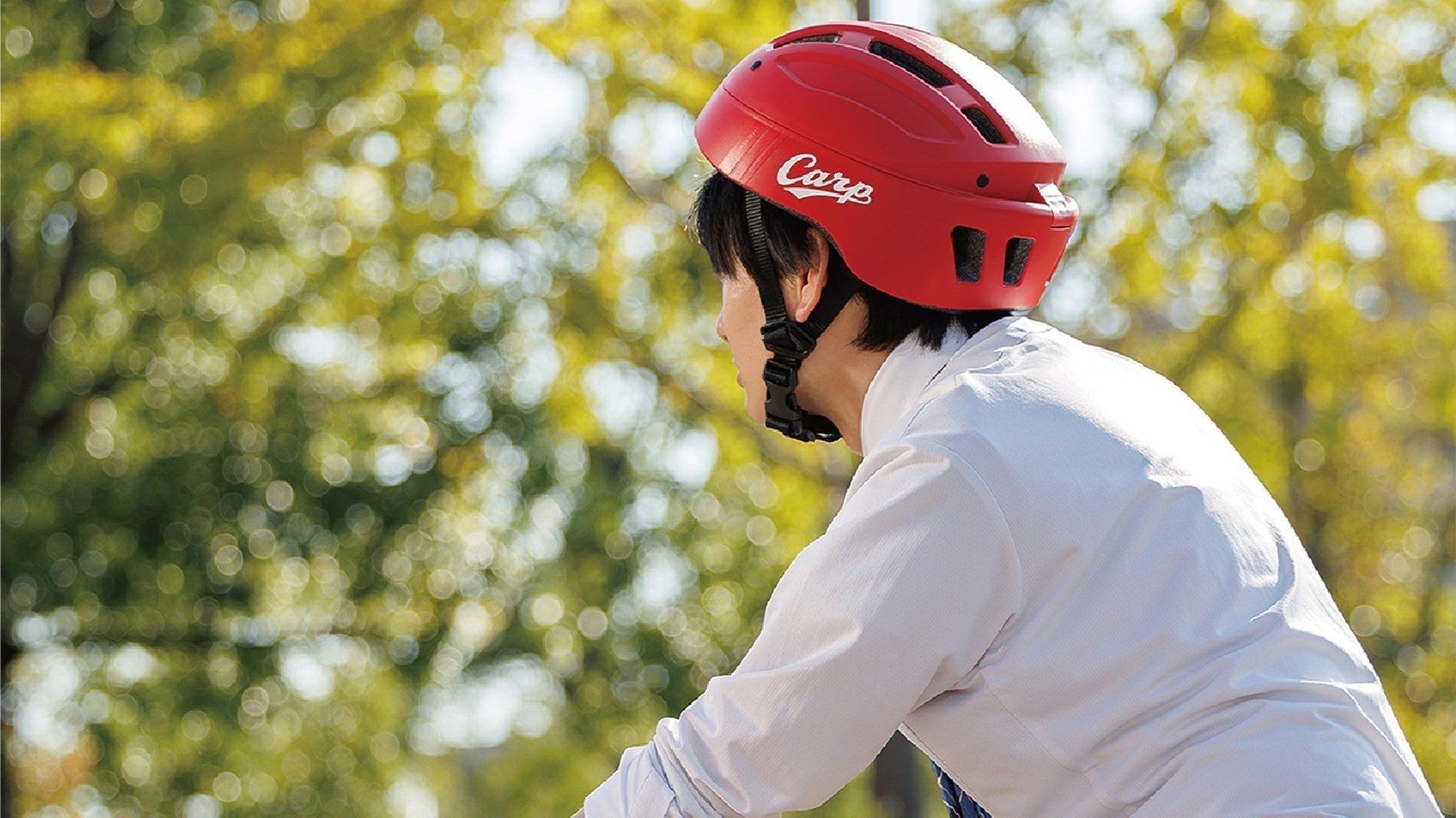 完売御礼】ZEROFITの折りたたみ自転車ヘルメット「VESK」 広島カープ