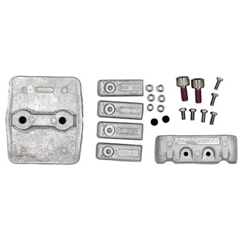 Zinc Anode Kit Mercury Verado 250 300 2B529482 – Zincs For Boats