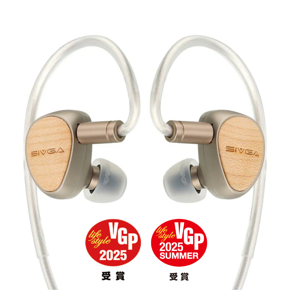 SIVGA Que 鵲 EM インイヤーモニターイヤホン 高音質 HiFi 有線 耳掛け