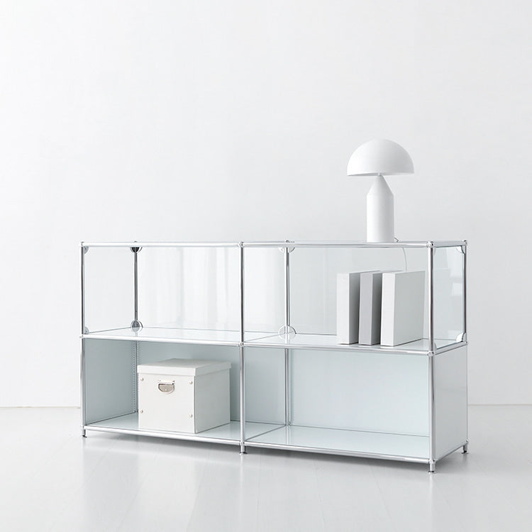 SIMPLIE ガラスモジュール収納シェルフ 2x2｜MD067 – 1acspaces