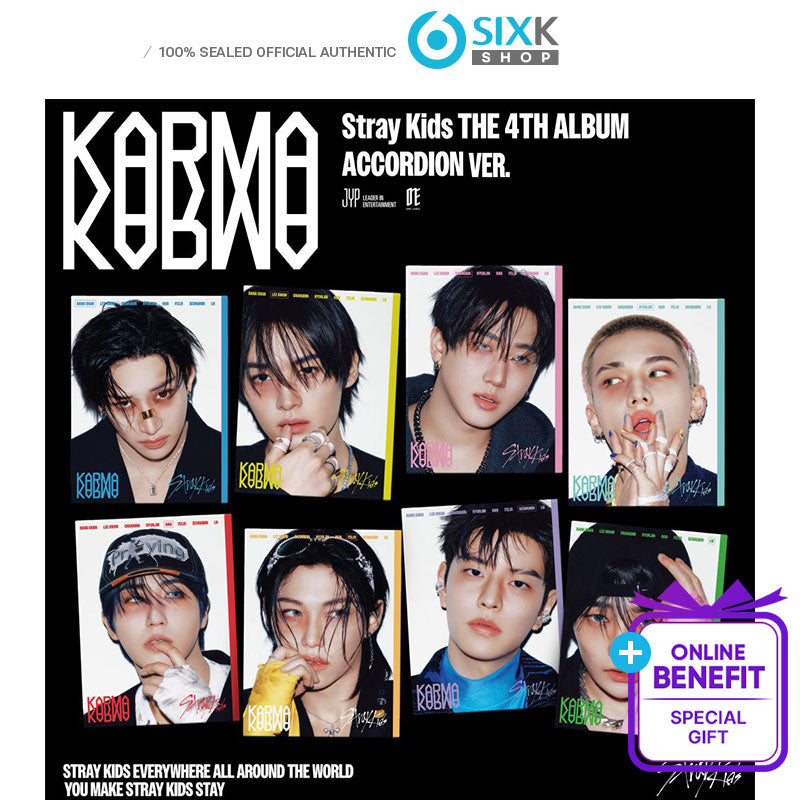 Stray Kids the 4th Album [KARMA] ACCORDION Ver. (KMSTATION 2ND
