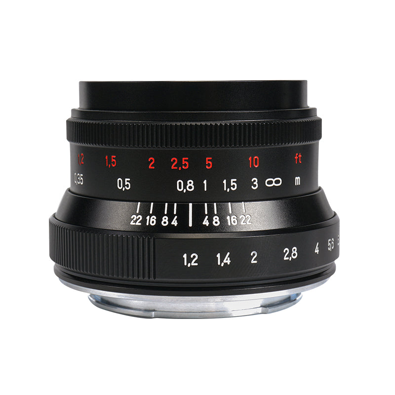 MF 35mm f/1.2 Mark II APS-C lens for E/FX/M43/Z – Official