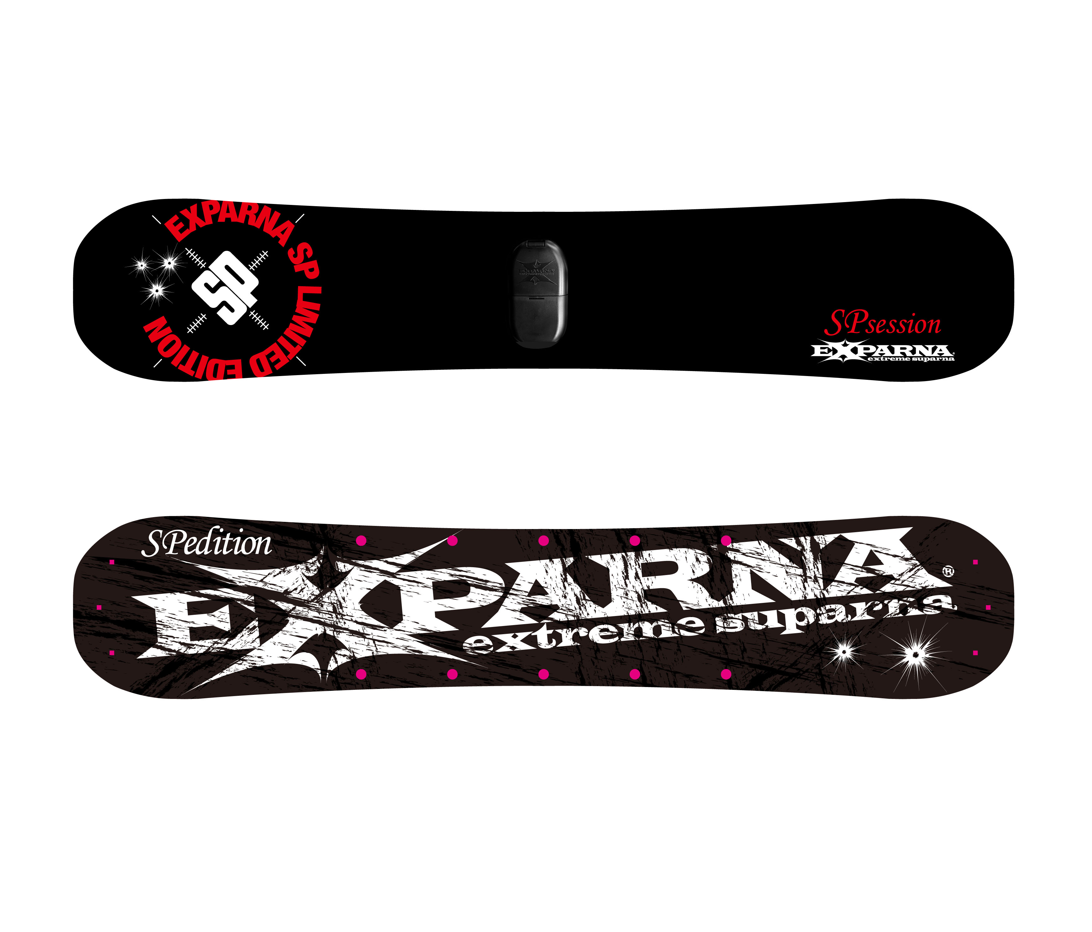光るスノーボード「EXPARNA」ニューモデル速報！ |