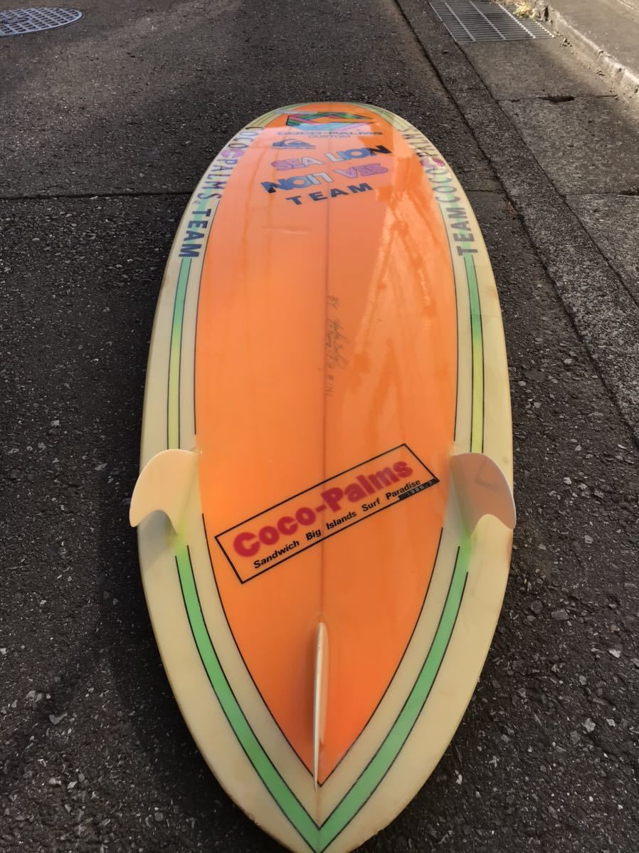 4Rule kamakura / Used Surfboard 80's レアサーフボード COCO PALMS