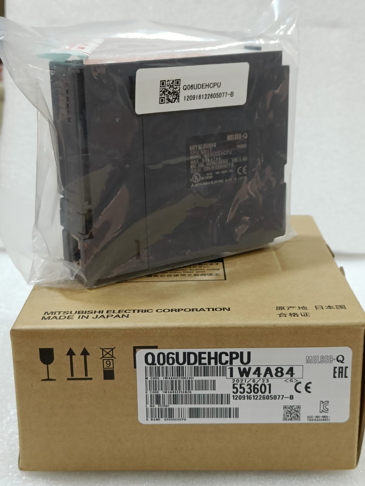 Melsec-q Mitsubishi Q06UDEHCPU Controller CPU Module, 4096 at