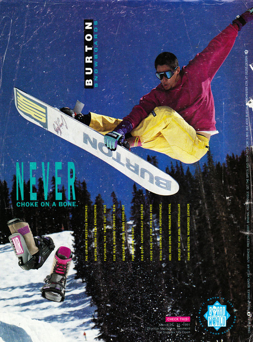 snowboard collector — Burton Kelly Air (1991)