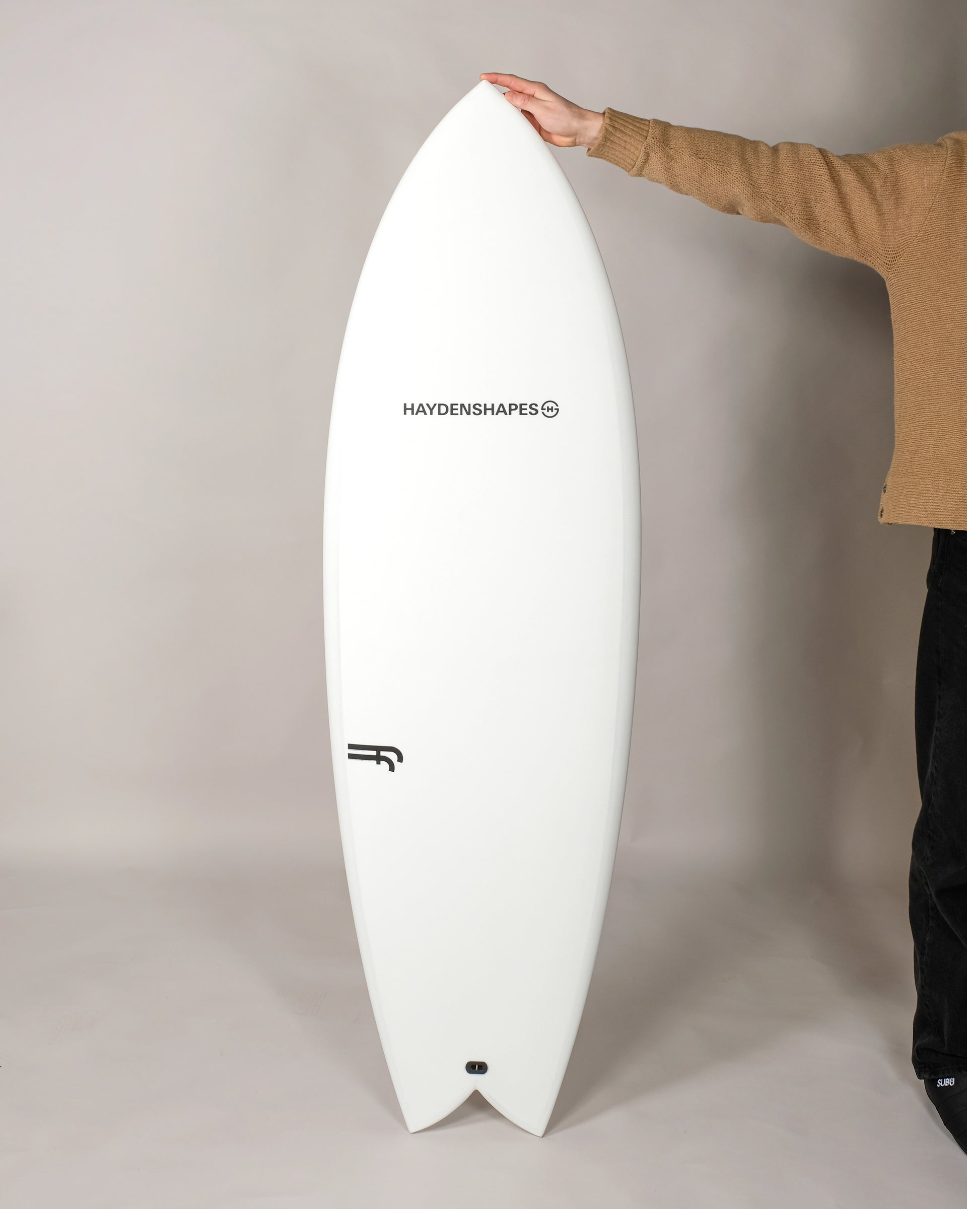 Haydenshapes – Wavesurfing board Hypto Krypto Twin 5'6 - White