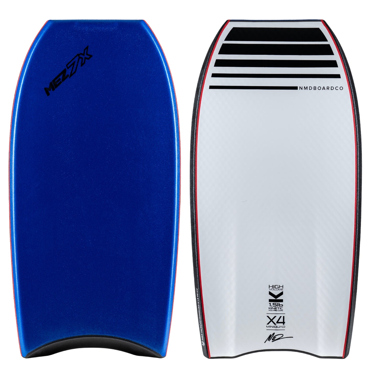 NMD MEZ 7X K15 PP 4X MINIQUAD HV Bodyboard- 662 Bodyboard Shop