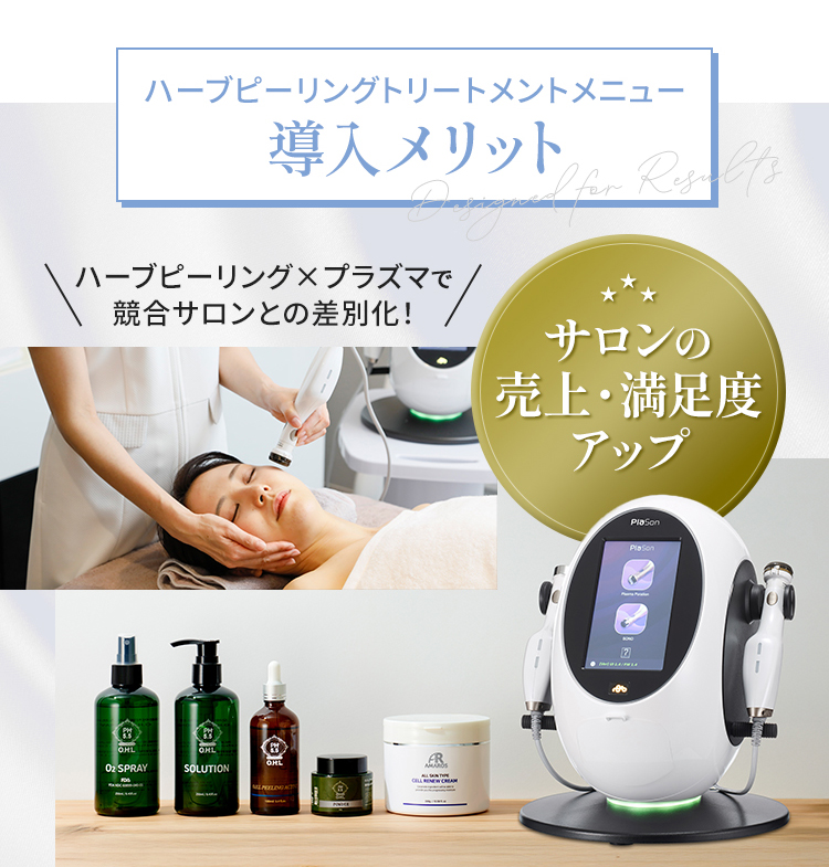 美肌ケアへの新提案！ハーブピーリング×プラズマ | セブンビューティー