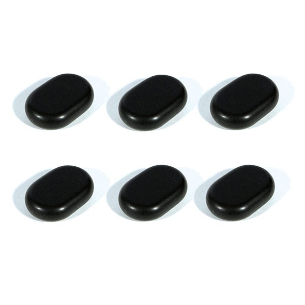 ミディアム 玄武岩ホットストーン 6個入りの通販｜セブンビューティー