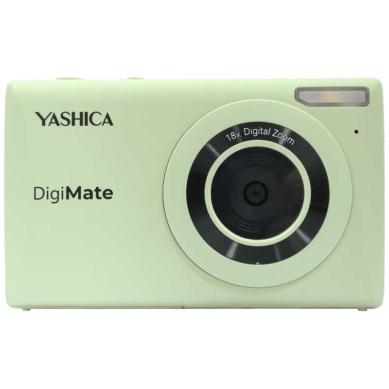 ヤシカ) YASHICA コンパクトデジタルカメラDigiMate ミントグリーン
