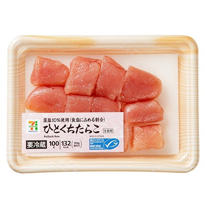 ひとくちたらこ 無着色 100g | セブンプレミアム公式