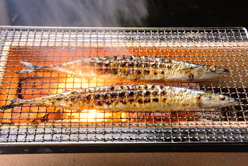 ポーラスセラミックス炭火コンロ長角七輪 BQ8F 2～4人用 網付