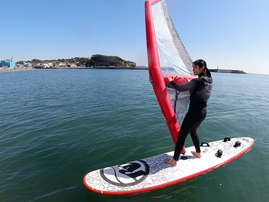 ウインドサーフィンスクールのHALE 湘南・江ノ島