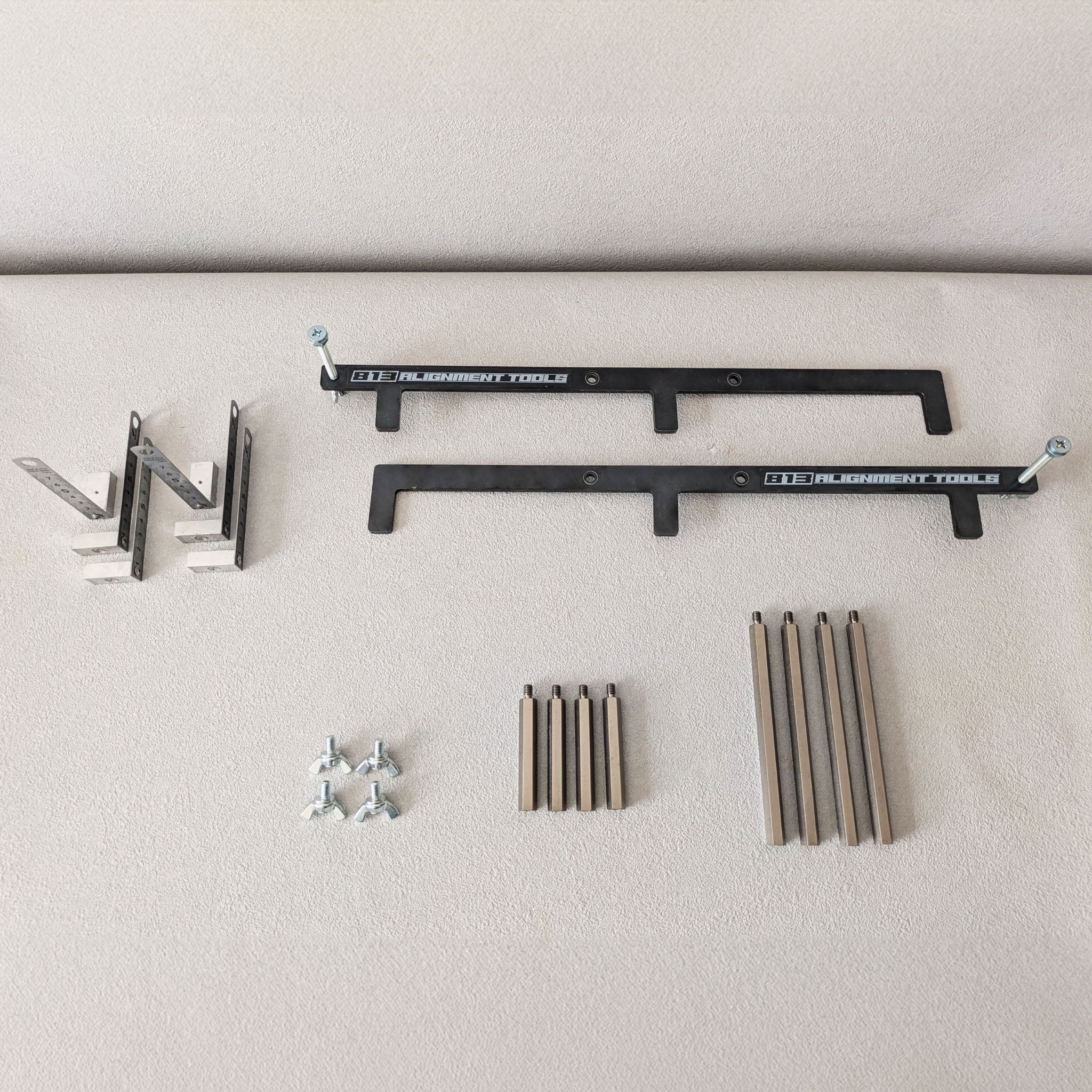 トー調整ツール 2枚1セット（車体片側分）｜ダミーホイール・ハブ