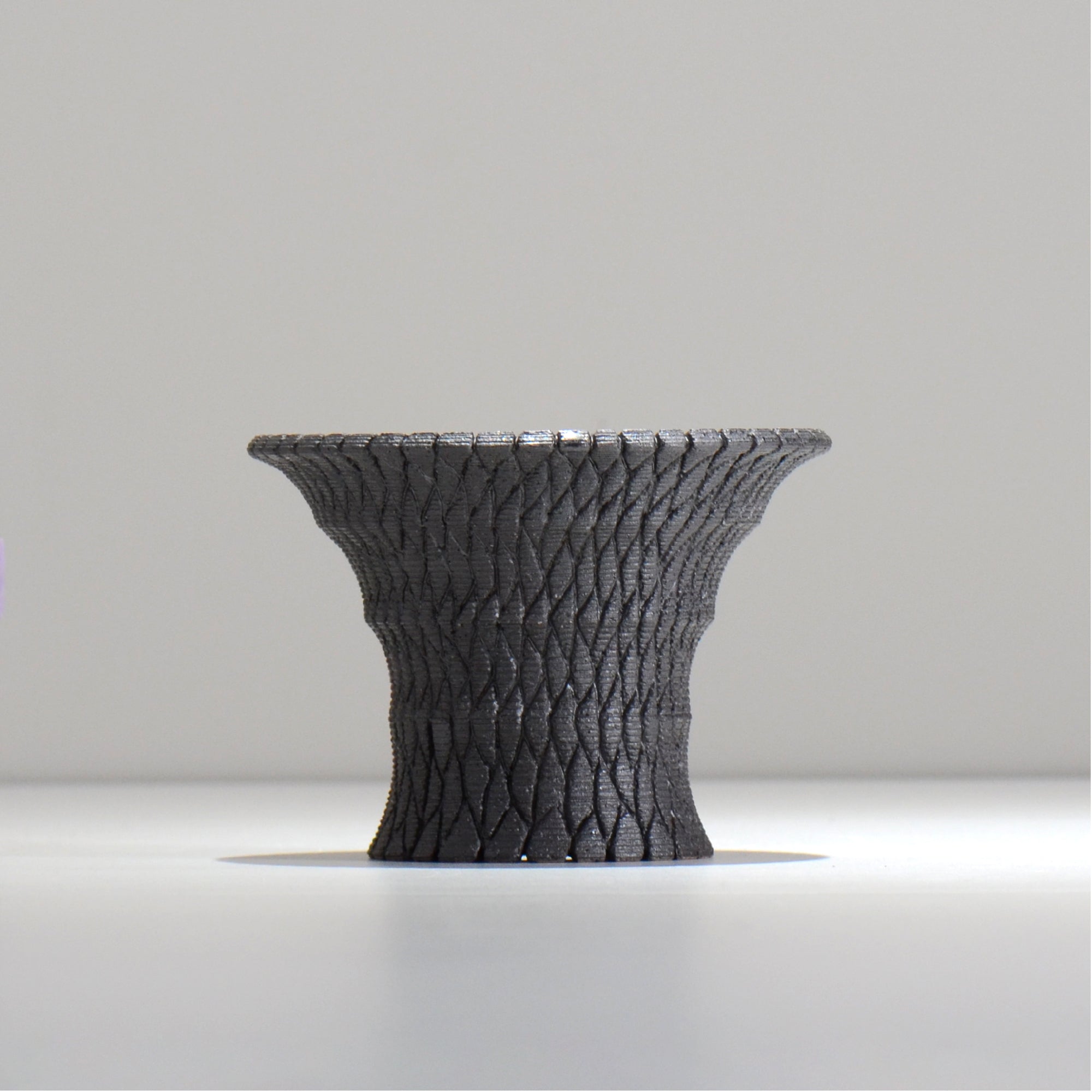 沖誠 / BARK_BLACK_01/ 約φ12～12.8cm / 植木鉢 – ハチラボ