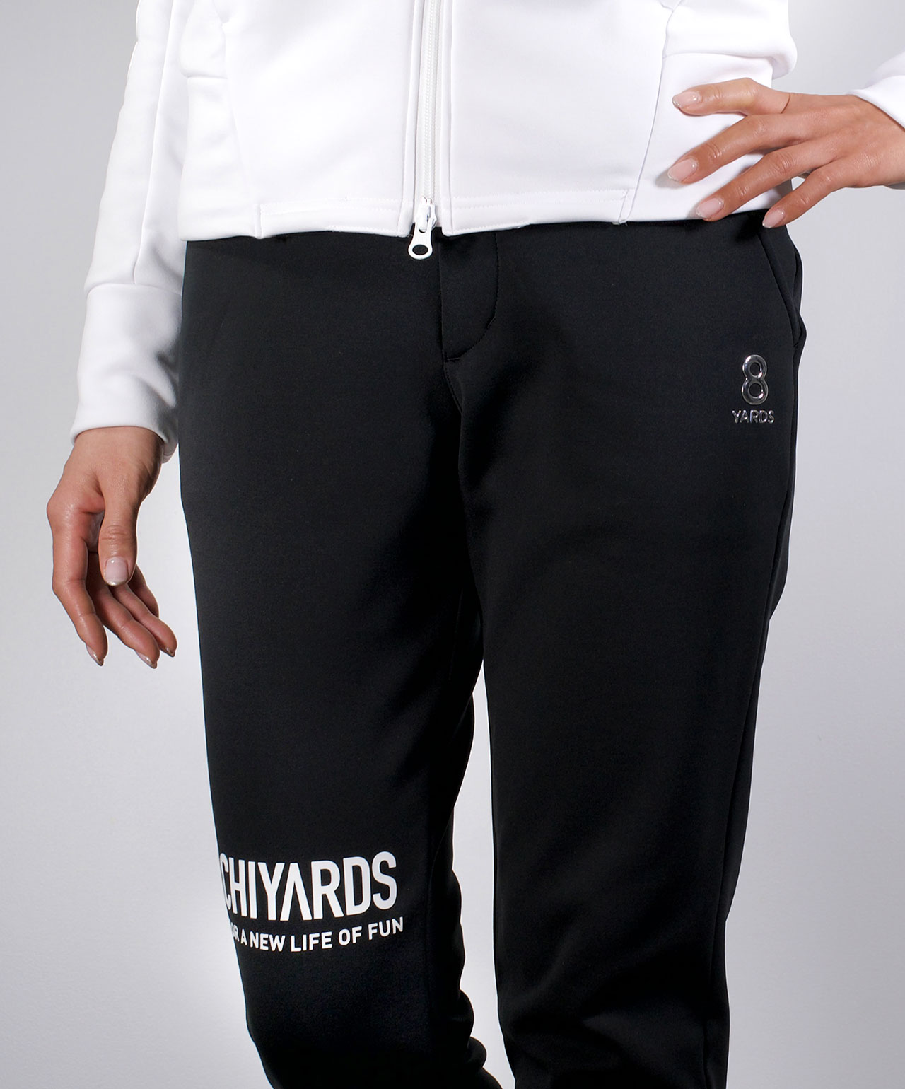 8YARDS / Women's LONGPANTS.H | Black