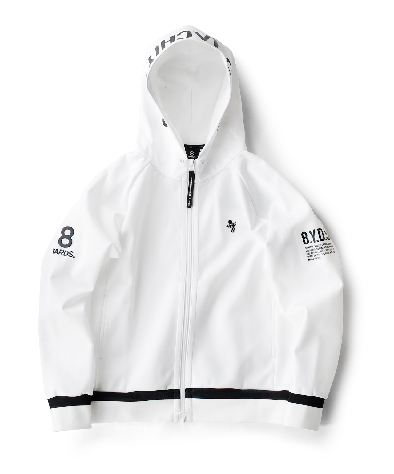 8YARDS / Women's BIG HOODIE IG | White