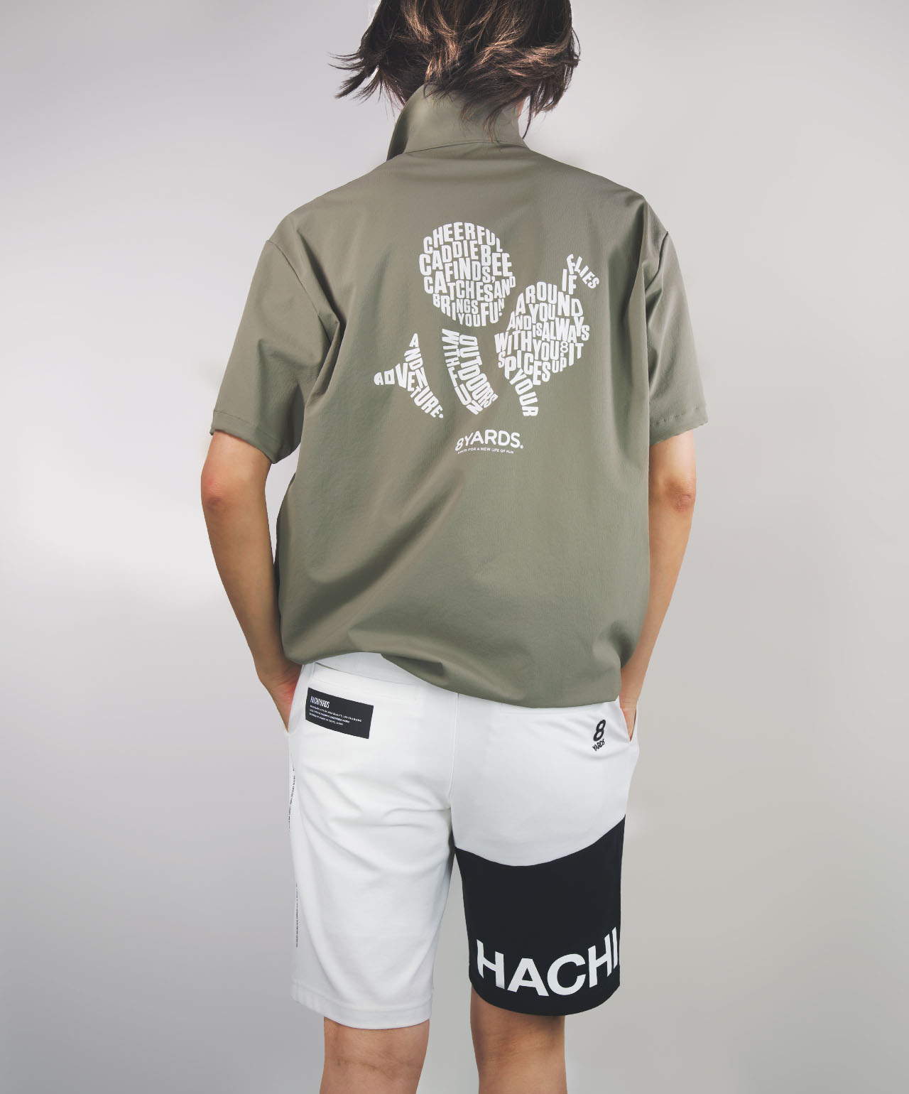 8YARDS / Men's CaddieBee Typography