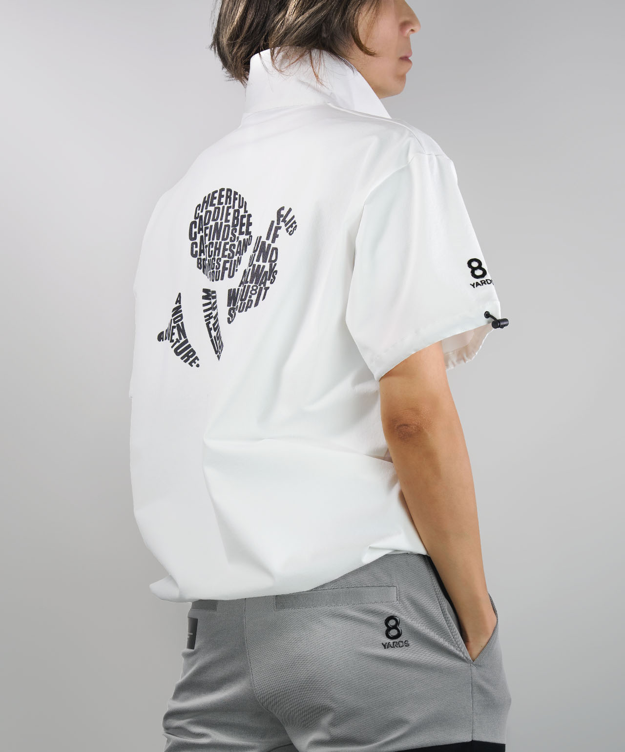 8YARDS / Men's CaddieBee Typography