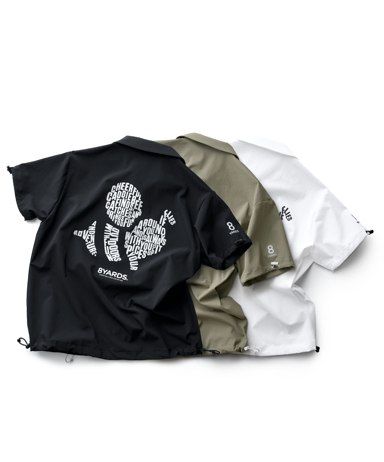 8YARDS / Men's CaddieBee Typography