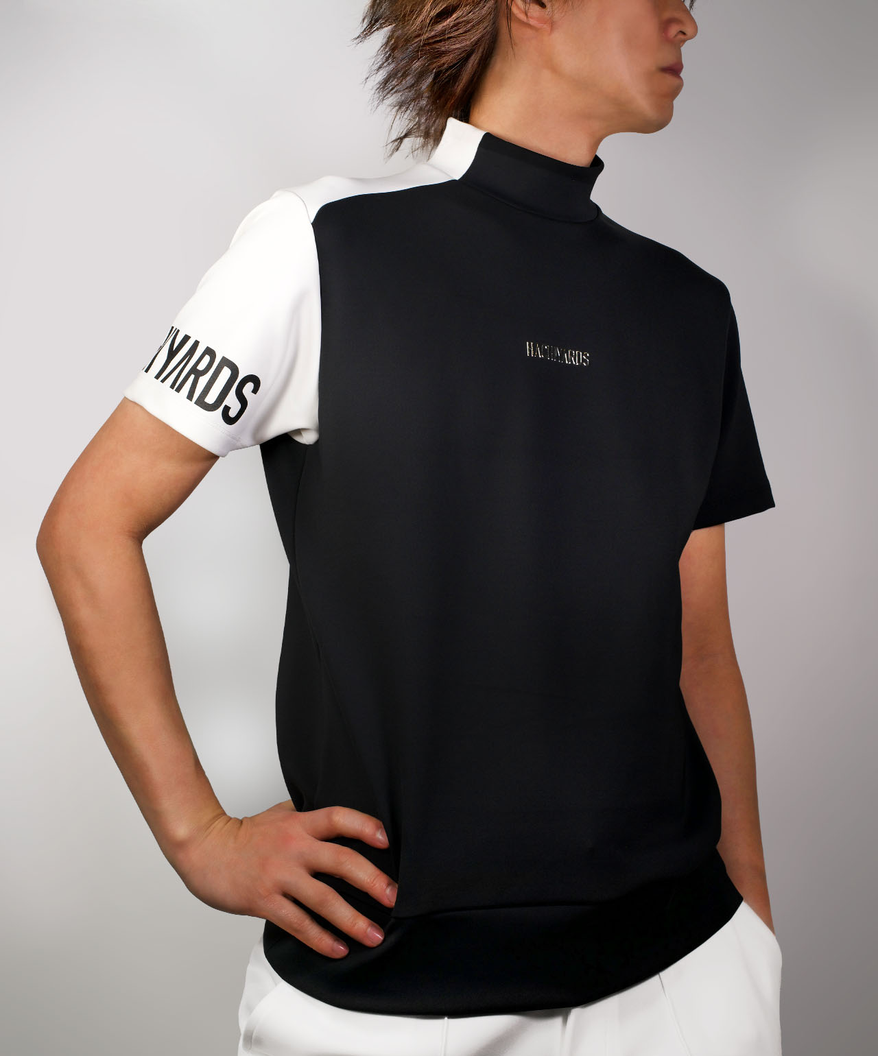 8YARDS / MockNeck 2G | Black
