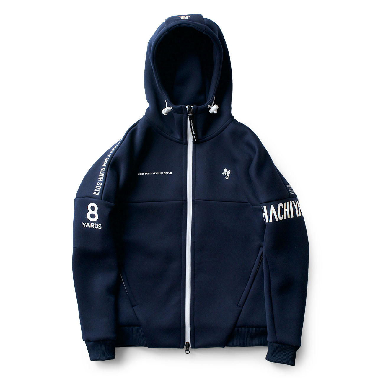 8YARDS / Tagline Hoodie 2G | DarkNavy