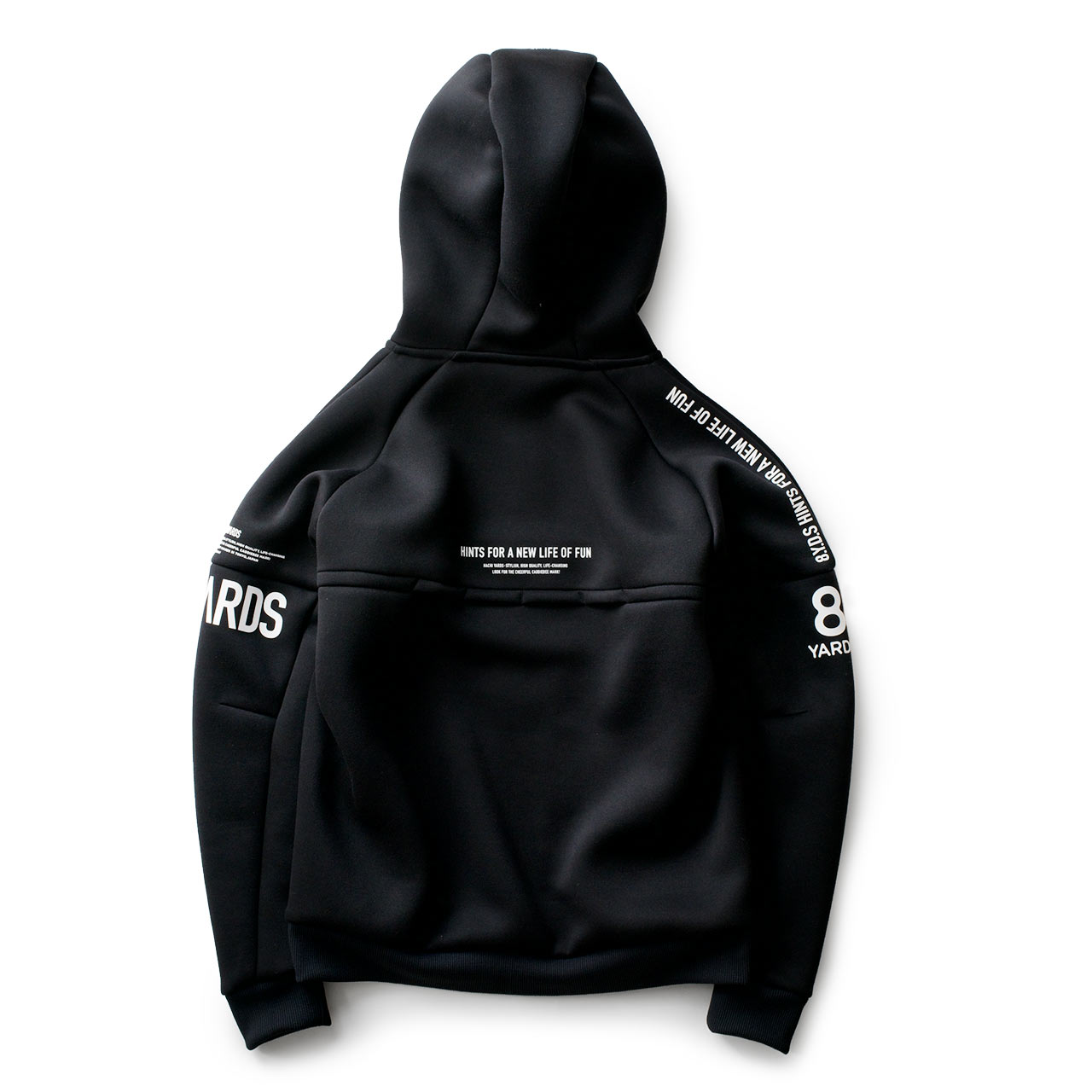8YARDS / Tagline Hoodie 2G | Black