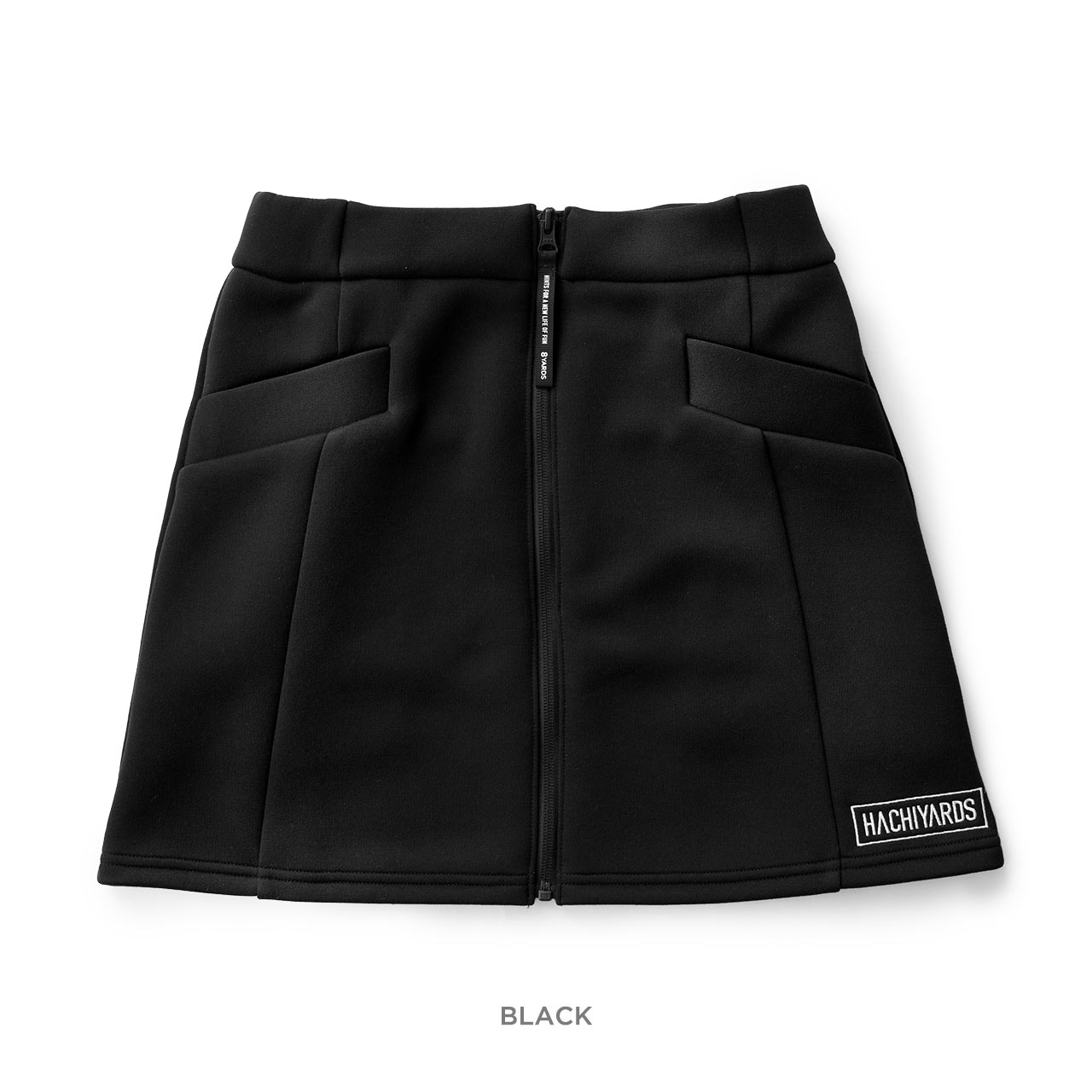 8YARDS / Zip Front Skirt