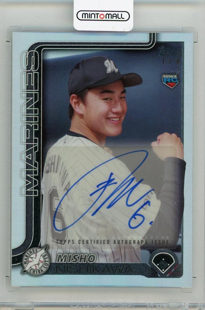 ミントモール / MINT 新宿店 / 2025 TOPPS NPB 西川史礁 直筆サイン