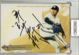 ミントモール / MINT 札幌店 / 2013 BBM 大阪リミテッド 野村弘樹 直筆