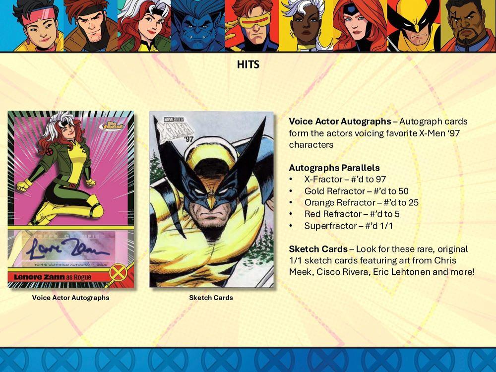 ミントモール / MINT-WEB店 (ボックス通販) / 2025 TOPPS FINEST X-MEN '97