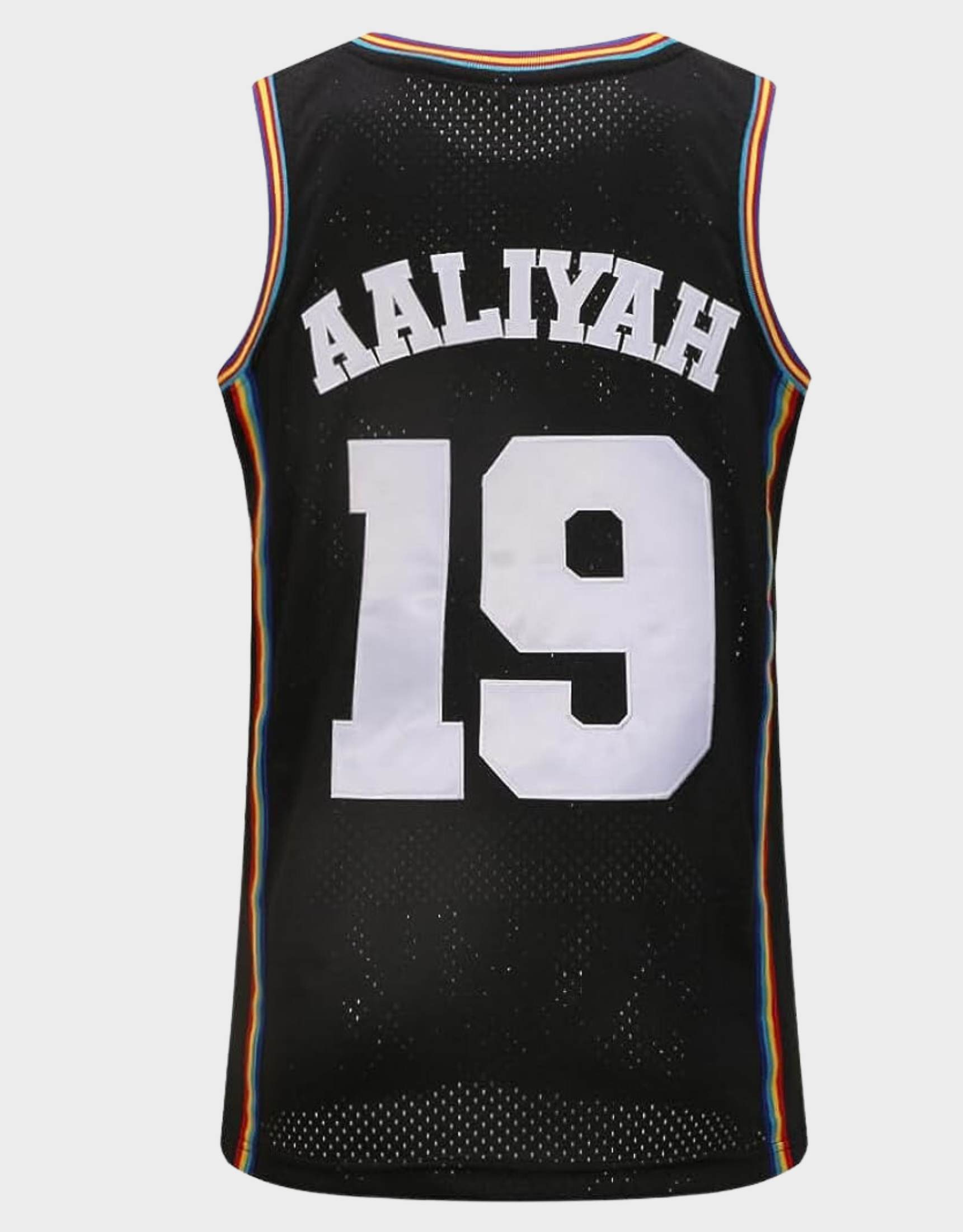 Aaliyah #19 Bricklayers MTV Black Jersey - 99Jersey | Where