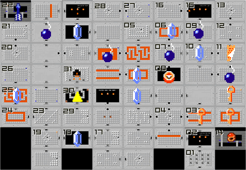 ゼルダの伝説1 攻略／表ゼルダ 簡略版 - 01Nintendo
