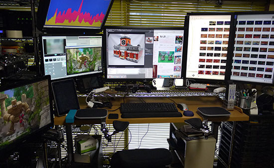 DELL U3014 30インチワイドモニタを設置した。モニタ 消費電力測定