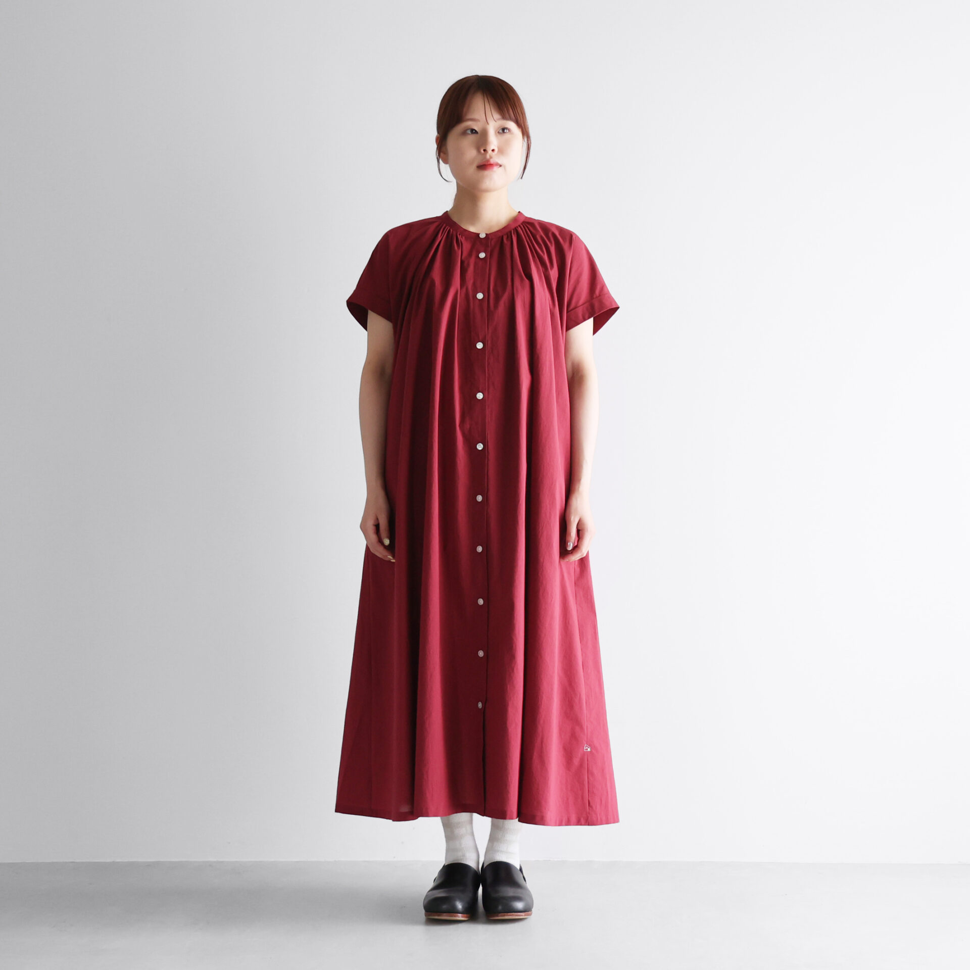 ゆるふわコットンフレンチスリーブワンピース U209をリリースしました