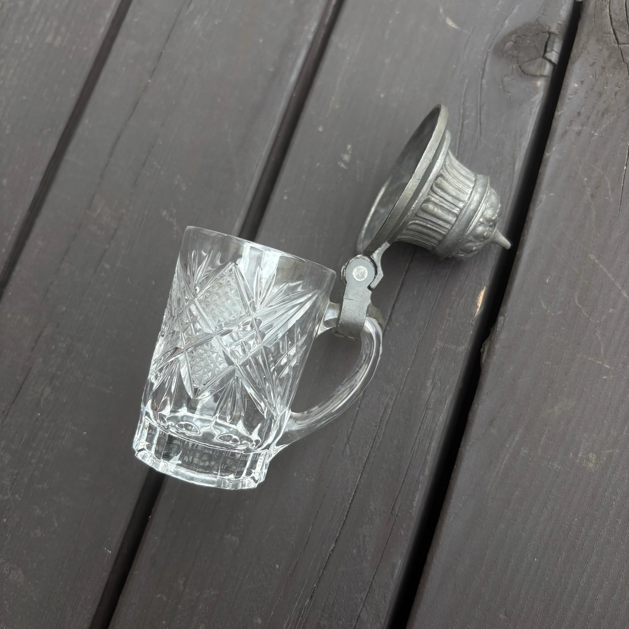 ヴィンテージ）ミニピッチャー／ボヘミアクリスタル（チェコ） | マリ