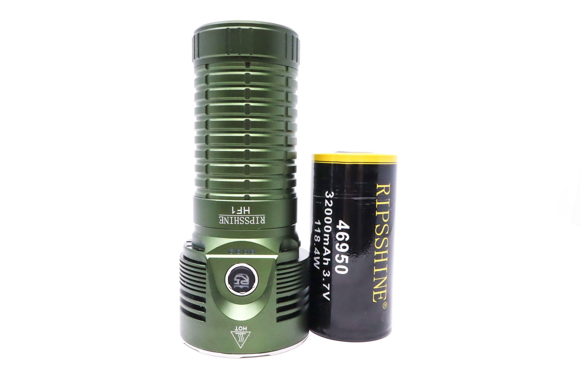Ripsshine HF1 review | High output flashlight with 20,000 lumens