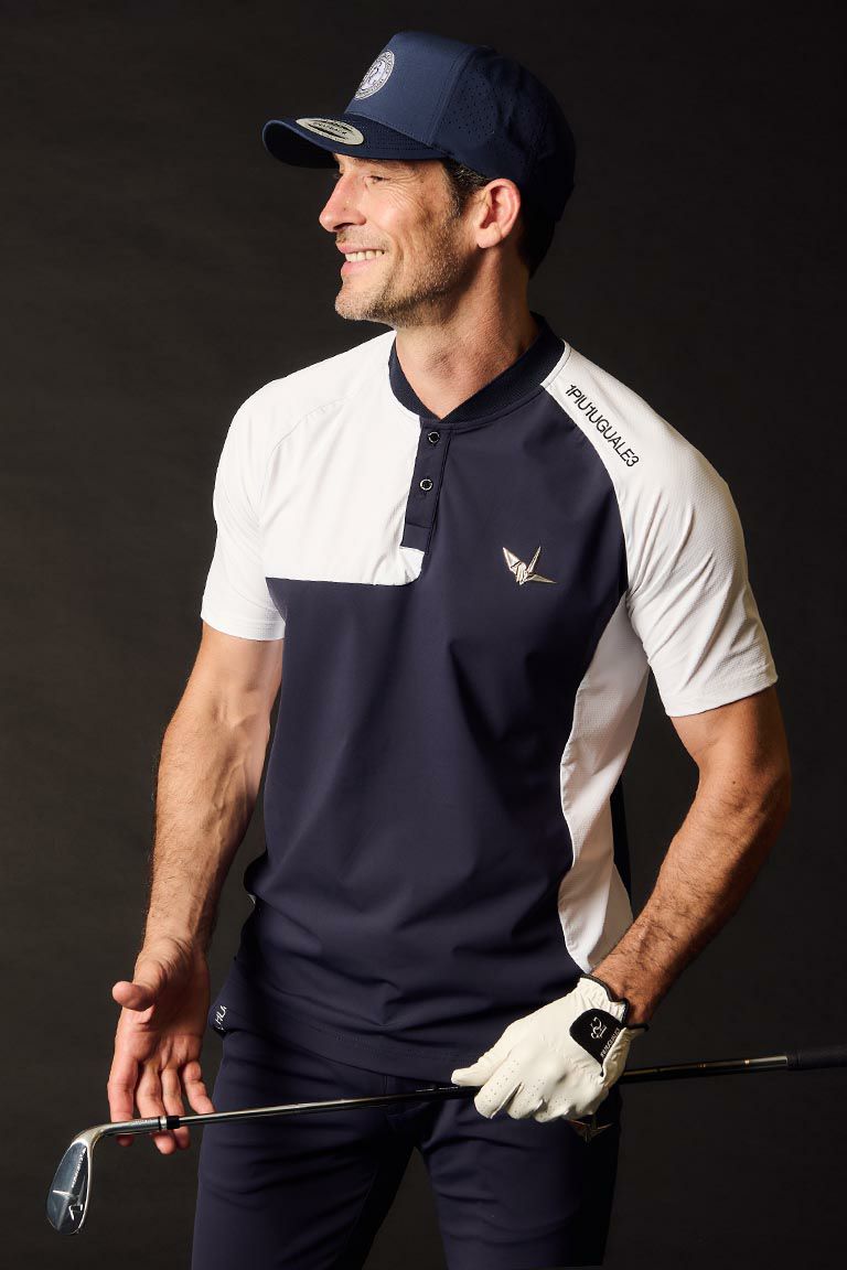 BLADE POLO［NAVY］ | VATOMCE | 1PIU1UGUALE3正規店