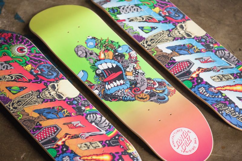 90s 00sサンタクルーズオールドシェイプコンプリート スケートボード