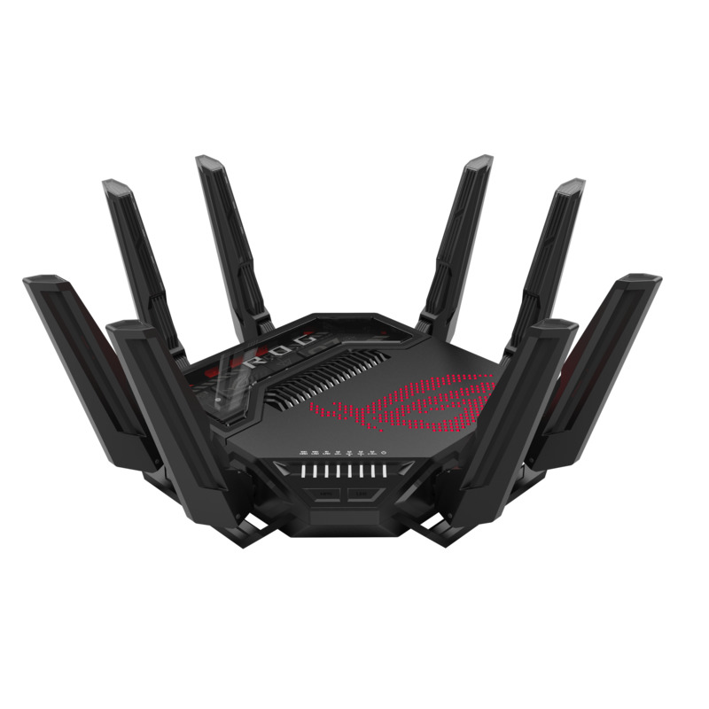 ASUS、クアッドバンドWi-Fi 7ルーター「ROG Rapture GT-BE98」を13万円