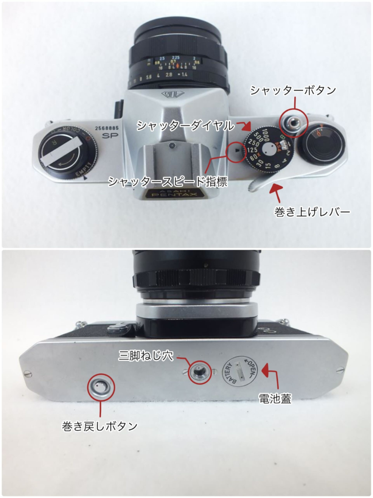 家にある古いカメラを使いたい！フィルム一眼レフカメラの使い方と動作