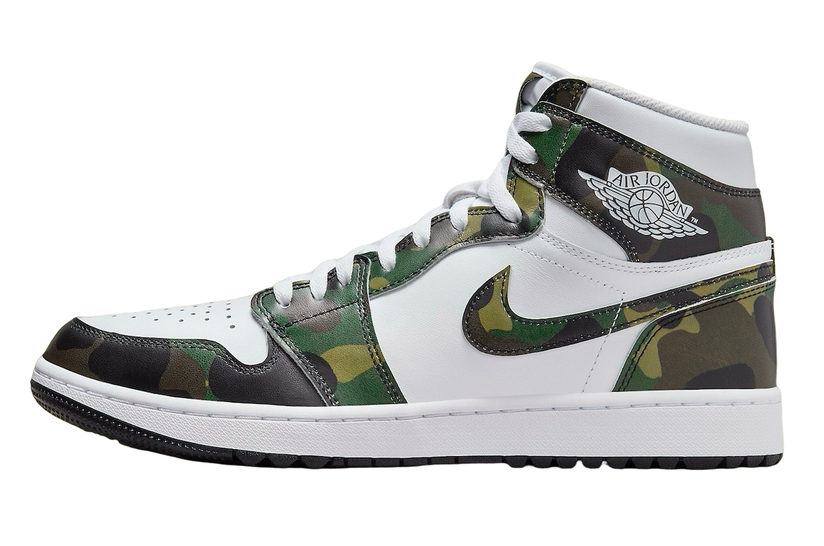 Air Jordan 1 High Golf Camo - Jun 2024 - DQ0660-300 - KicksOnFire.com