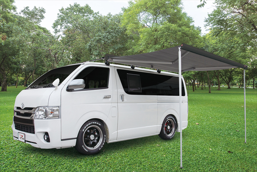 ハイエース専用 FIAMMA サイドオーニングを販売 カスタムパーツ専門店