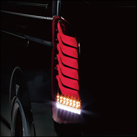 ハイエース用 LEGANCE×Valenti LEDテールランプ ULTRA Σを販売
