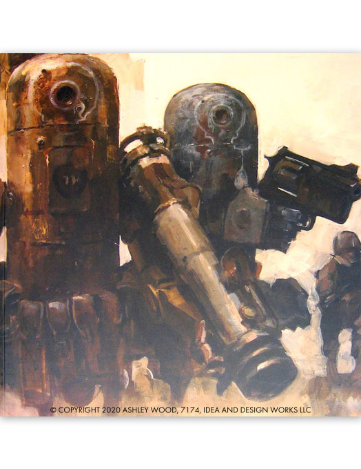 World War Robot Illustrated by Ashley Wood (IDW) release info and