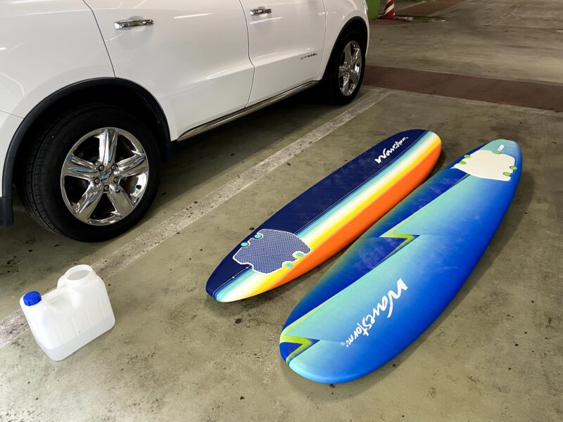 コストコのサーフボード WaveStorm 8フィート【実際に使ってみた