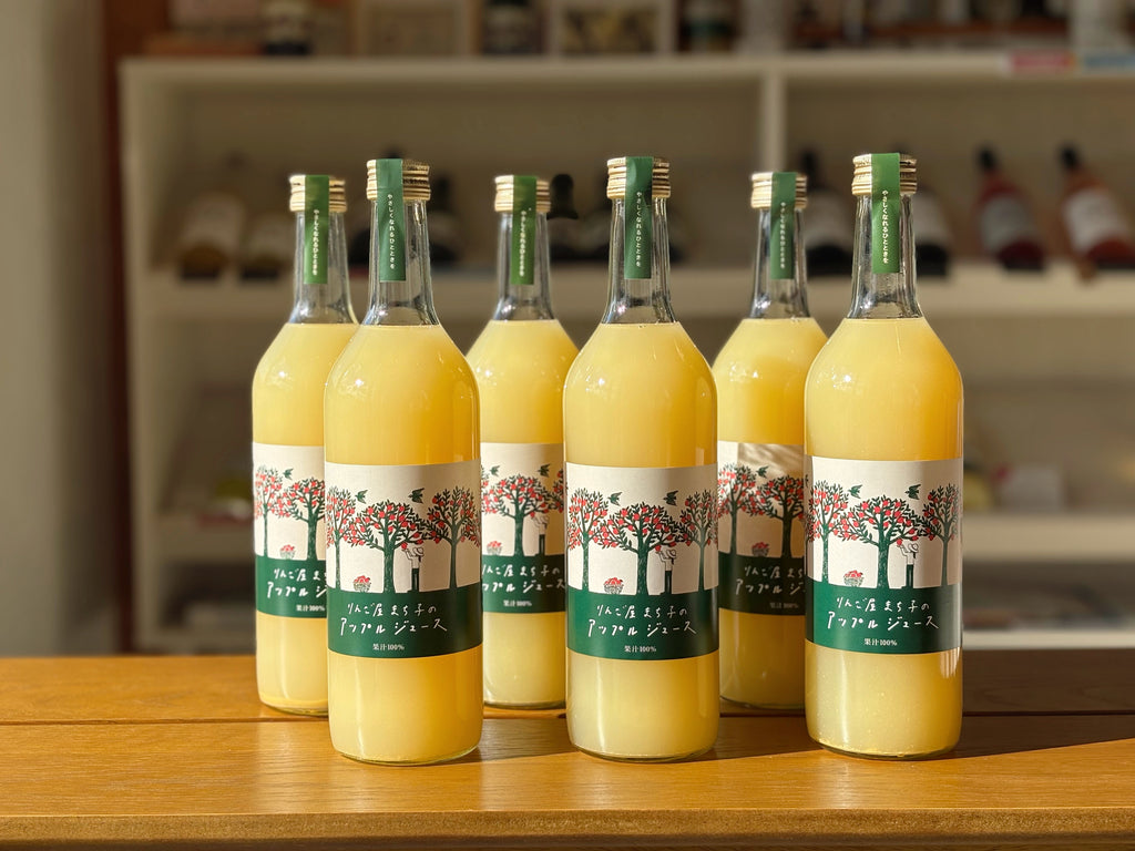6本セット りんご屋まち子のアップルジュース（720ml）G7広島サミット