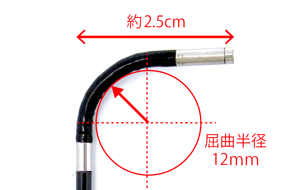 φ2.8mm 先端可動式工業用内視鏡 3R-MFXS28 | スリーアール