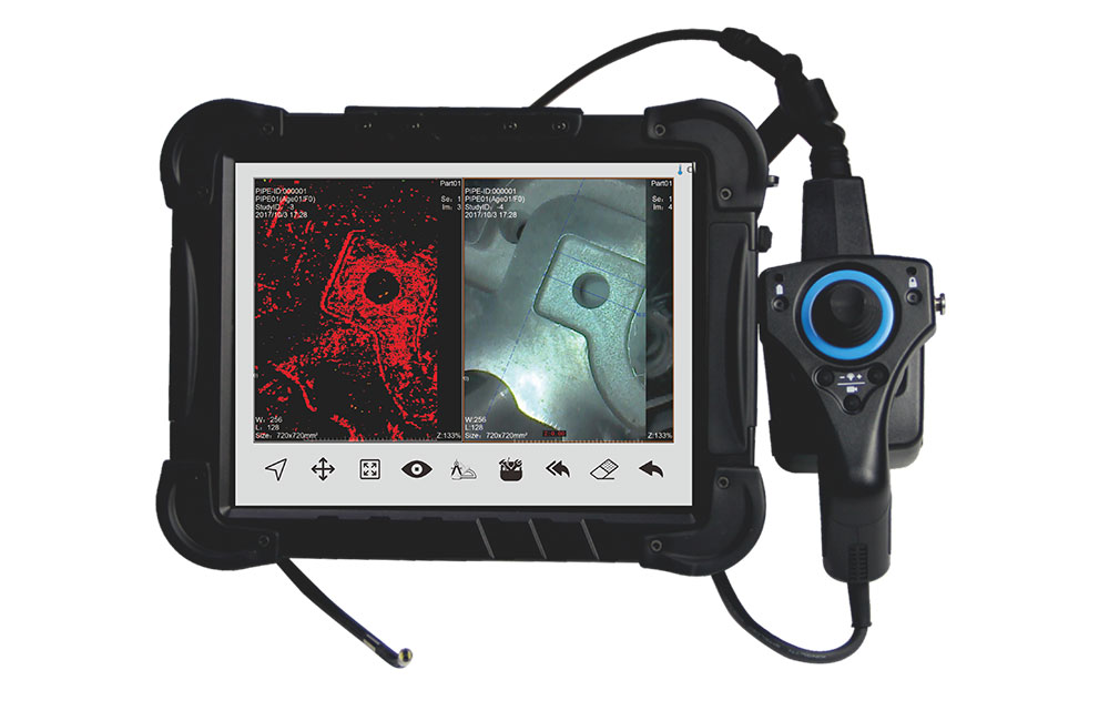 φ6mm 計測機能付き工業用内視鏡GAZE (1m/2m/3m) 3R-GAZE01 | スリー